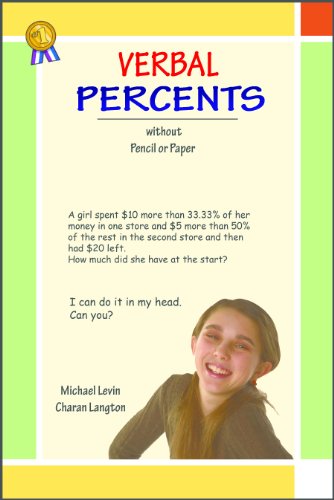 Verbal Percents (Verbal Math Lesson Book 5)