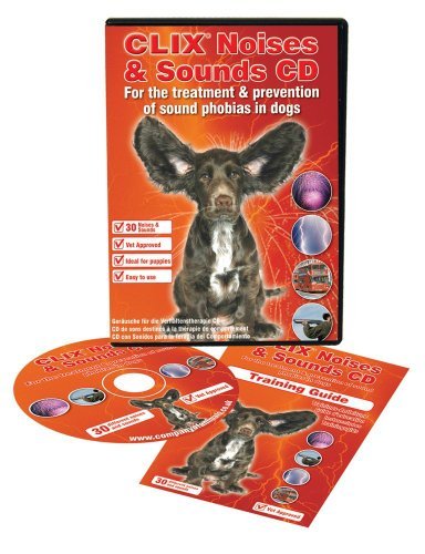 Clix Chien CD de Sons et de Bruits pour Chiot et Chien