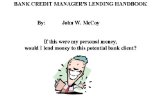 Bank Credit Manager's Lending Handbook