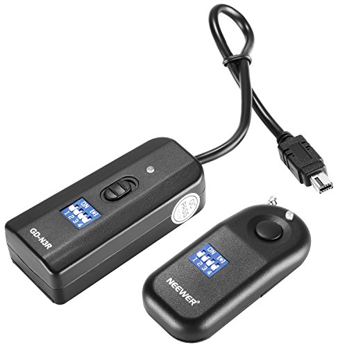 Neewer Digital DSLR Camera 16CH Wireless Shutter Release Remote Control for Nikon D5100, D3100, D7000, D5000, D90