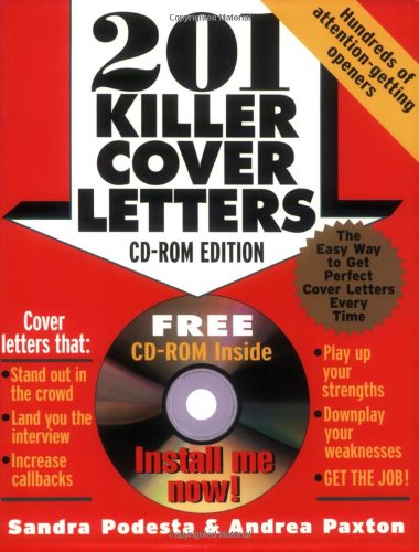 201 Killer Cover Letters (CD-ROM edition)