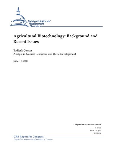 Agricultural Biotechnology: Background and Recent Issues