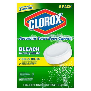 Book Cover Clorox Automatic Toilet Bowl Cleaner, 1, 1 Count