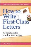 How To Write First-Class Letters (Careers Series)