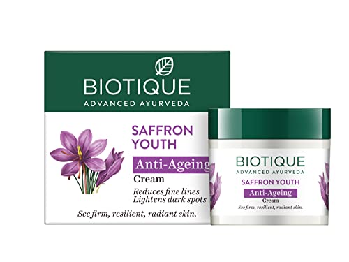Biotique Saffron Dew 50g - Ageless face & body cream