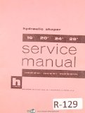 Rockford Series 16", 20", 24", 28", Shaper Service and Instalaltion, Operation and Maintenance Manual