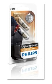 Philips 12036B2 Lot de 2 ampoules pour clignotant PREMIUM H6W