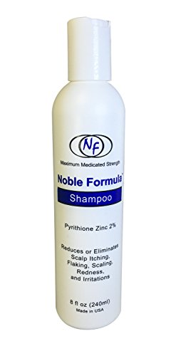 Noble Formula Shampoo with 2% Pyrithione Zinc (ZnP), 8 oz