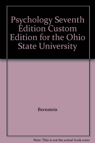 Psychology Seventh Edition Custom Edition for the Ohio State University