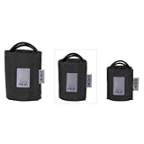 MDF Instruments Latex-Free Large Adult Replacement Blood Pressure Monitor Cuff D-Ring - Double Tube - Black (MDF2080460D-11)