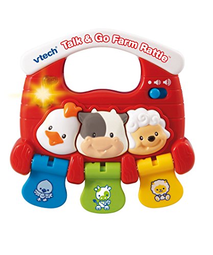 Book Cover VTech Talk & Go Farm Rattle Red