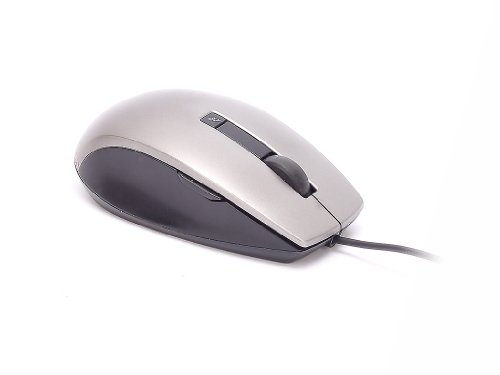 Genuine Dell K251D 6-Button Grey Gray Silver Black USB Scroll Wheel Optical Laser Mouse, Works Perfectly With Windows 95, 98, NT 4.0, 2000, XP, Vista, and Windows 7, and Will Work With ANY Computer System That Supports USB Connectors, Compatible