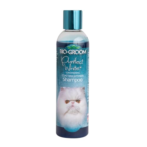 Bio-groom Purrfect White Cat Shampoo, 8-Ounce