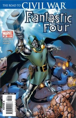 Fantastic Four #537 1st Print "The Road to Civil War"- Doctor Doom & Doombots Appearance