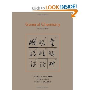 Accompany General Chemistry 4th (Fourth) Edition byMcQuarrie