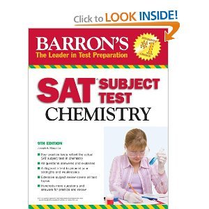 Barron's SAT Subject Test Chemistry 9th (Nineth) Edition byMascetta