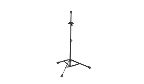 K&M 14990 Portable, Adjustable-Black Finish Trombone Stand (14990.000.55)