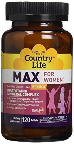 Country Life - Maxi-Sorb Maxine for Women - 120 tabs