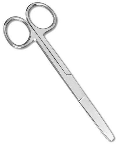 Qualité soins infirmiers Blunt / Scissors Dressing Blunt Acier inoxydable brossé Autoclavable