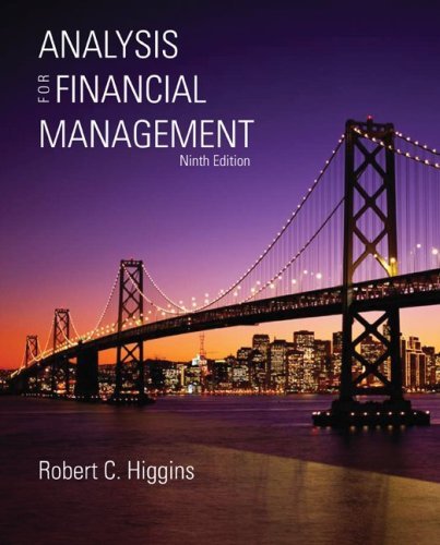 By Robert Higgins: Analysis for Financial Management with S&P bind-in card (Mcgraw-Hill/Irwin Series in Finance, Insurance and Real Estate) Ninth (9th) Edition