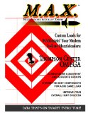 Thompson Center OMEGA Muzzleloading Load Data Book (M.A.X. Muzzleloader Accuracy Xperts)
