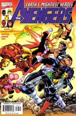 The Avengers #33 "Count Nefaria , Grim Reaper & the Steelskulls Appearance"
