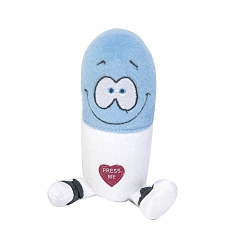 Book Cover Just For Laughs Giggling Plush Happy Pill