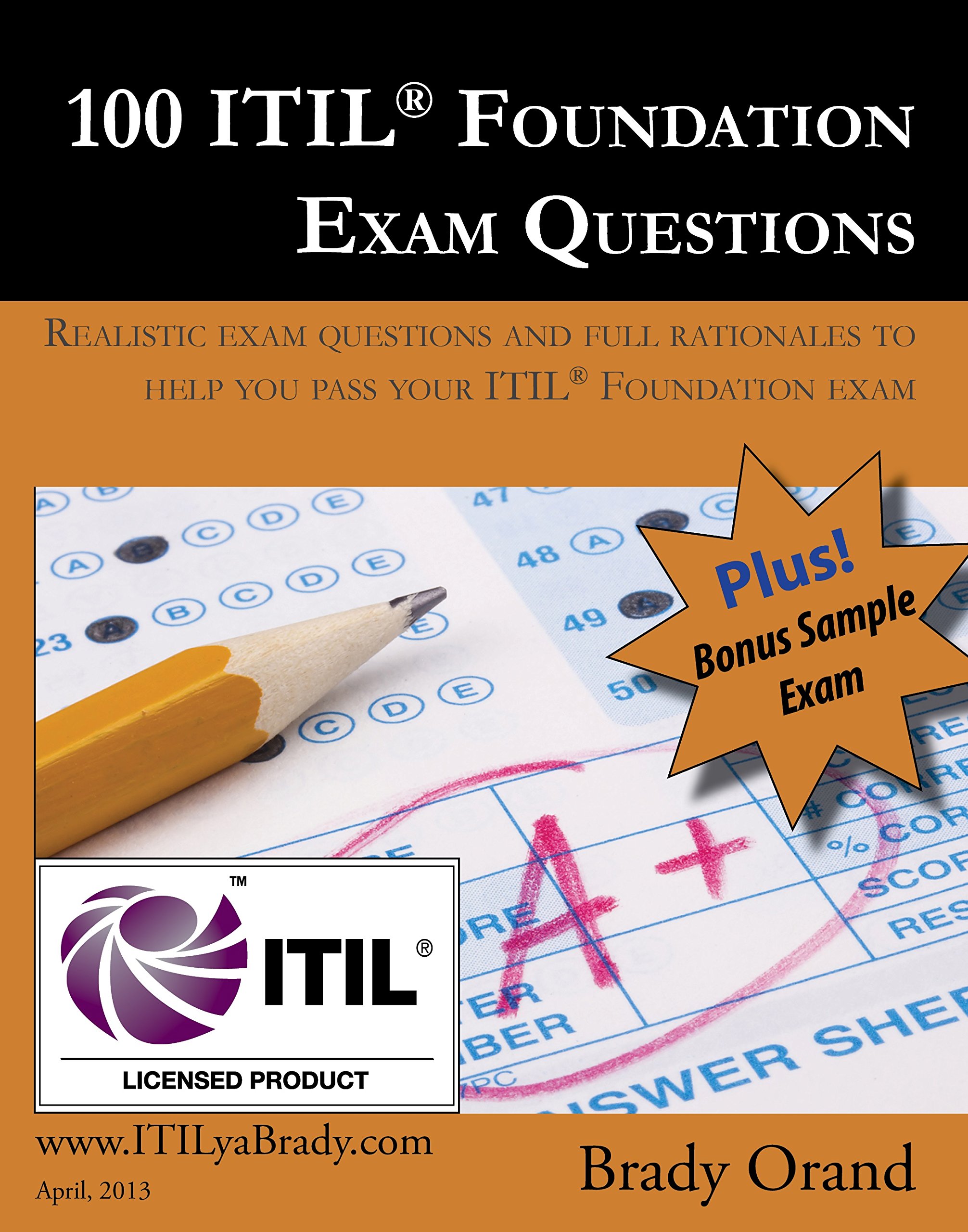100 ITIL Foundation Exam Questions