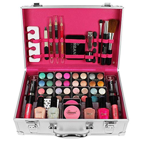 Vanité Cas Cosmétique Beauté Maquillage Urban Beauty Boà te Stockage Organisateur 60 Piece