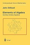 Elements of Algebra: Geometry, Numbers, Equations (Undergraduate Texts in Mathematics)