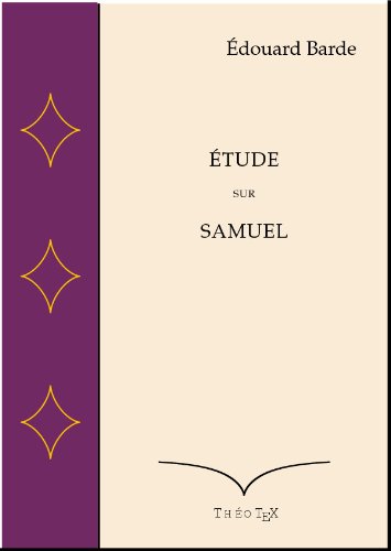 Etude sur Samuel