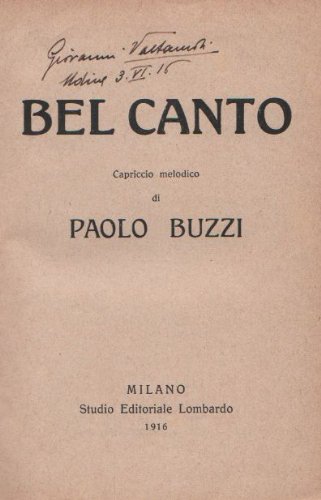 Bel canto