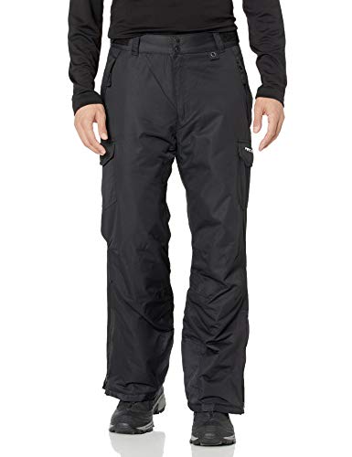 Book Cover Arctix Men's Snow Sports Cargo Pants, Black, Large/Regular