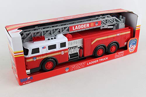 Book Cover Daron FDNY Ladder Truck with Lights and Sound