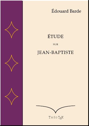Etude sur Jean-Baptiste