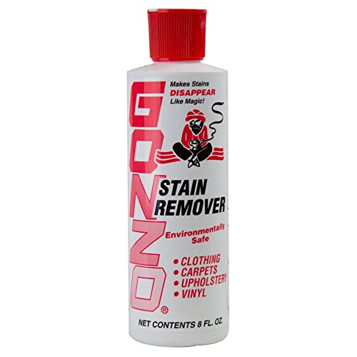 Gonzo Natural Magic Stain Remover - Non-Toxic Carpet Clothing Sweat Wine Blood Laundry Stain Remover and Cleaner - 8 Fluid Ounces