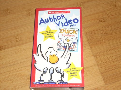 SCHOLASTIC Author Video - Meet 2004 Newberry Medal Winner KATE DiCAMILLO, author of The Tale of Despereaux and Because of Winn-Dixie and 2004 Caldecott Medal Winner MODICAI GERSTEIN Illustrator of Three Samurai Cats - Includes Book Fair Set Up
