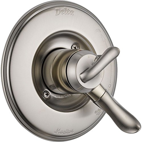 Delta Faucet Linden 17 Series Dual-Function Shower Handle Valve Trim Kit, Stainless T17094-SS (Valve Not Included)