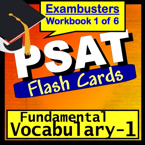 PSAT Test Prep Essential Vocabulary Review Flashcards--PSAT Study Guide Book 1 (Exambusters PSAT Study Guide)