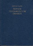Novum Testamentum Graece post Eberhard Nestle et Erwin Nestle communiter ediderunt Kurt Aland et al. (ISBN: 3438051001 / 3-438-05100-1)