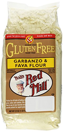 Book Cover Bob's Red Mill Gluten Free Garbanzo Fava Flour , 22 Ounce (Pack of 2)