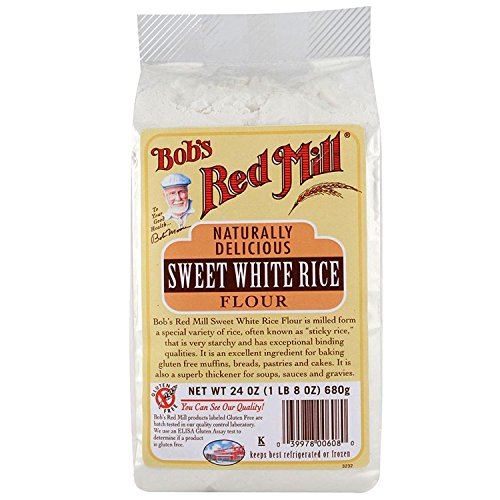 Book Cover Bob's Red Mill Sweet White Rice Flour - 24 oz - 2 Pack