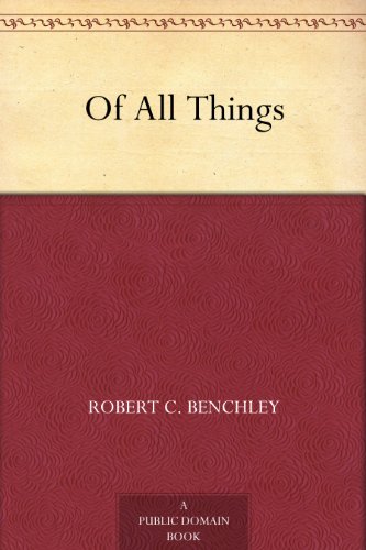 Of All Things