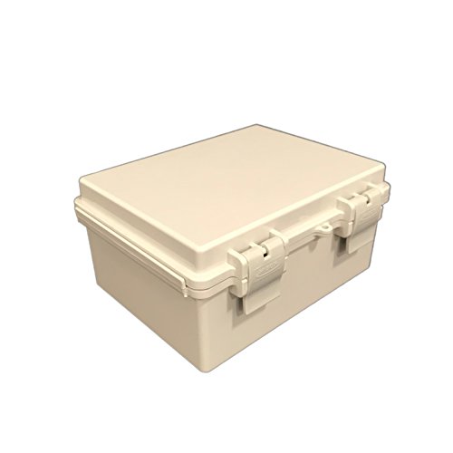 BUD Industries NBF-32012 Plastic Indoor NEMA ABS, 8.33" L x 6.36" W x 3.94" D, Gray