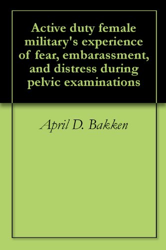 Active duty female military's experience of fear, embarassment, and distress during pelvic examinations