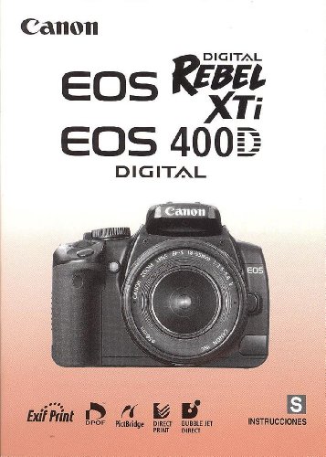 Canon Xti/400D Original Instruction Manual - Spanish Text