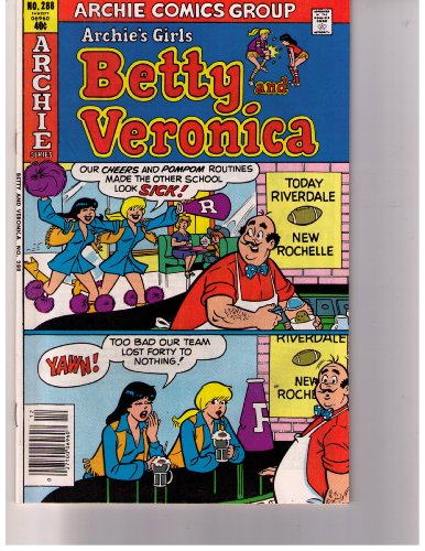 Archie's Girls Betty and Veronica No. 288. Dec 1979 ("Kitchen Aid")