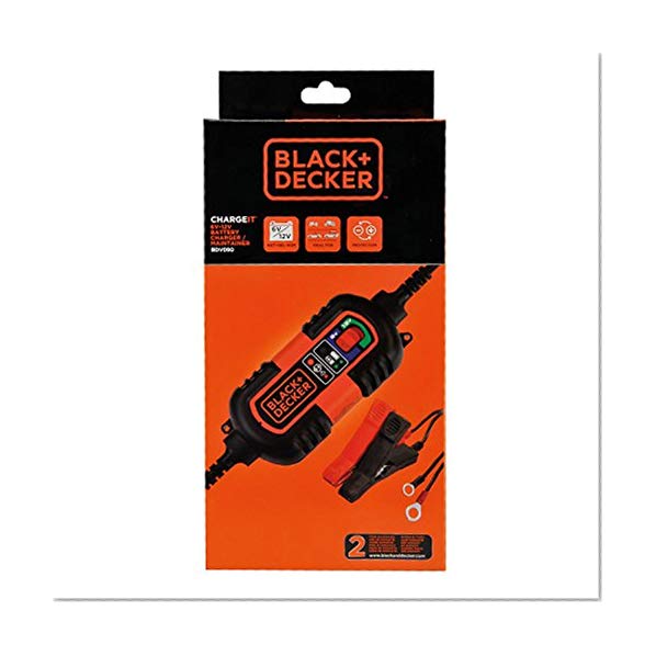 BLACK + DECKER BD 0690103 BDV090 Battery Charging and Charging Maintainer, 6 V and 12 V