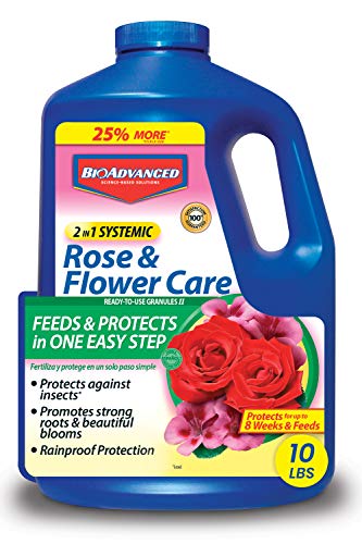 Book Cover BioAdvanced 2-In-1 Systemic Rose and Flower Care II, Granules, 10 lb