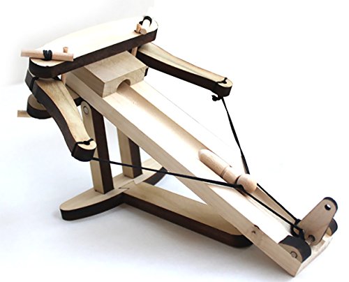 Abong Wooden Mini Medieval Desktop Warfare Model Kits to Build – Working Ballista – STEM Model Kits
